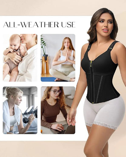 Shapshe® Fajas Colombianas Waist Trainer with Built-in Bra