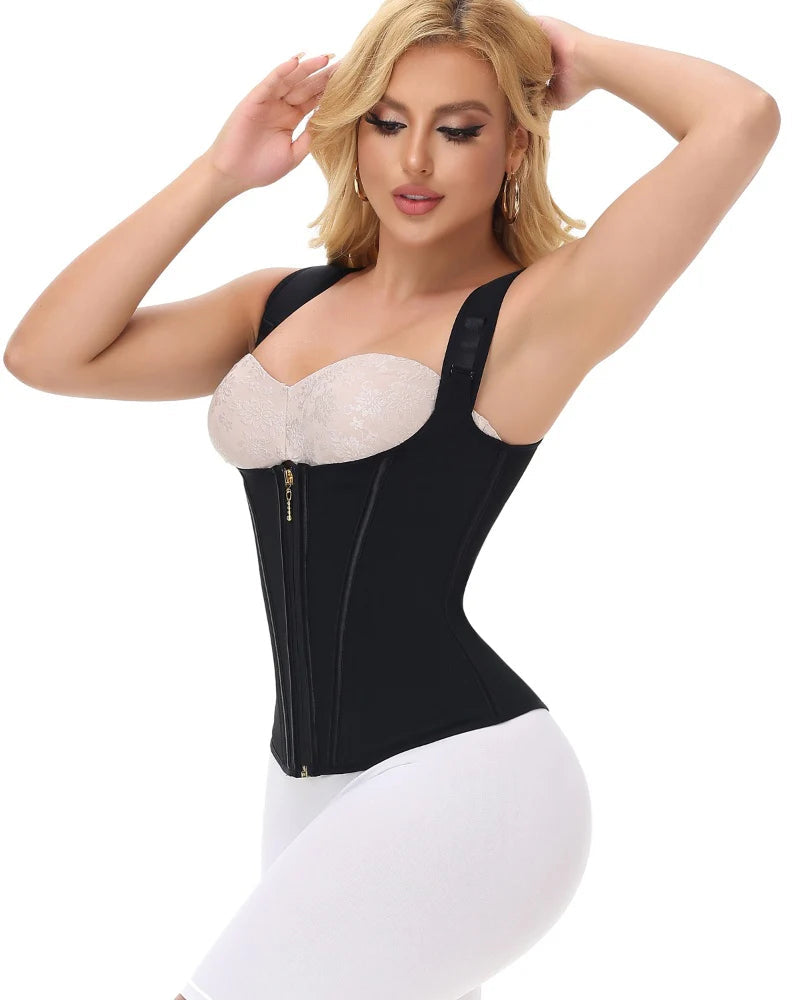 Shapshe® Fajas Steel Boned Tummy Control Waist Trainer