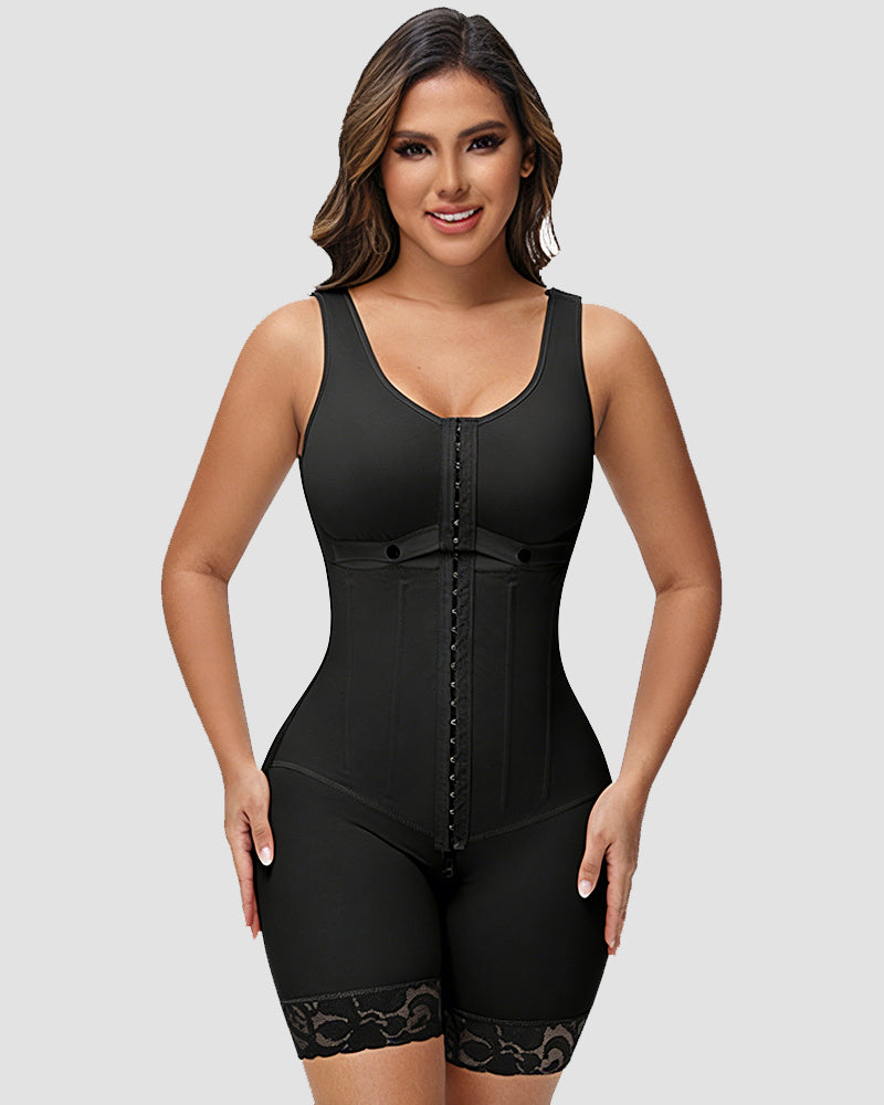 Shapshe® High Compression Garment Shapewear with Bulit-in Bra