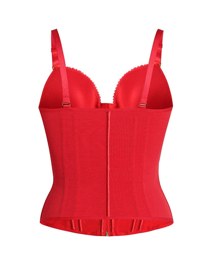 Shapshe® Love Pattern Waist Trainer with Built-in Bra