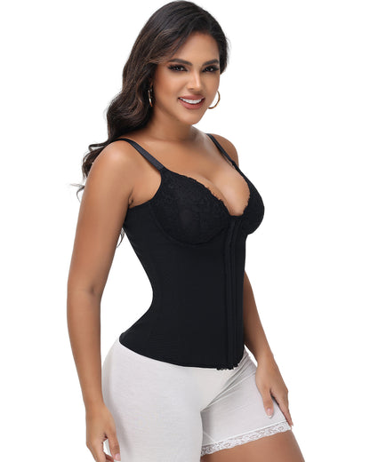 Shapshe® Sexy V Neck Lace Shapewear Vest Waist Trainer