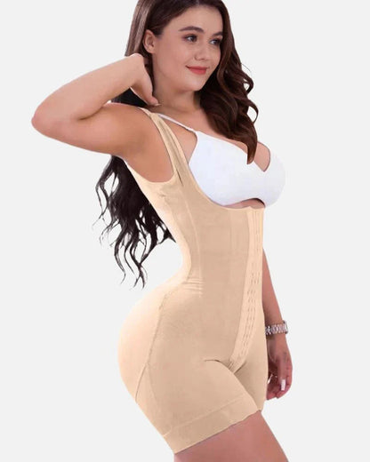Shapshe® Firm Compression Tummy Control Shapewear Bodysuit