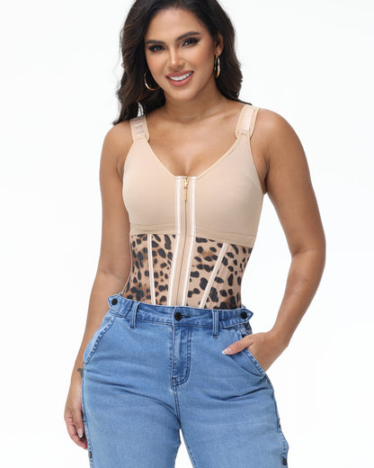 Shapshe® Leopard Print Vest Tummy Control Waist Trainer