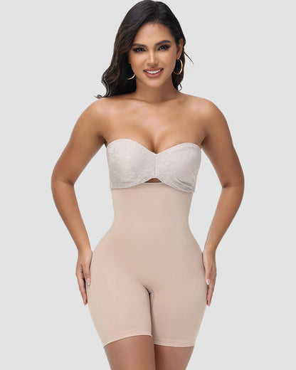 Shapshe® High Waist Shapewear Shorts with Removable Strap