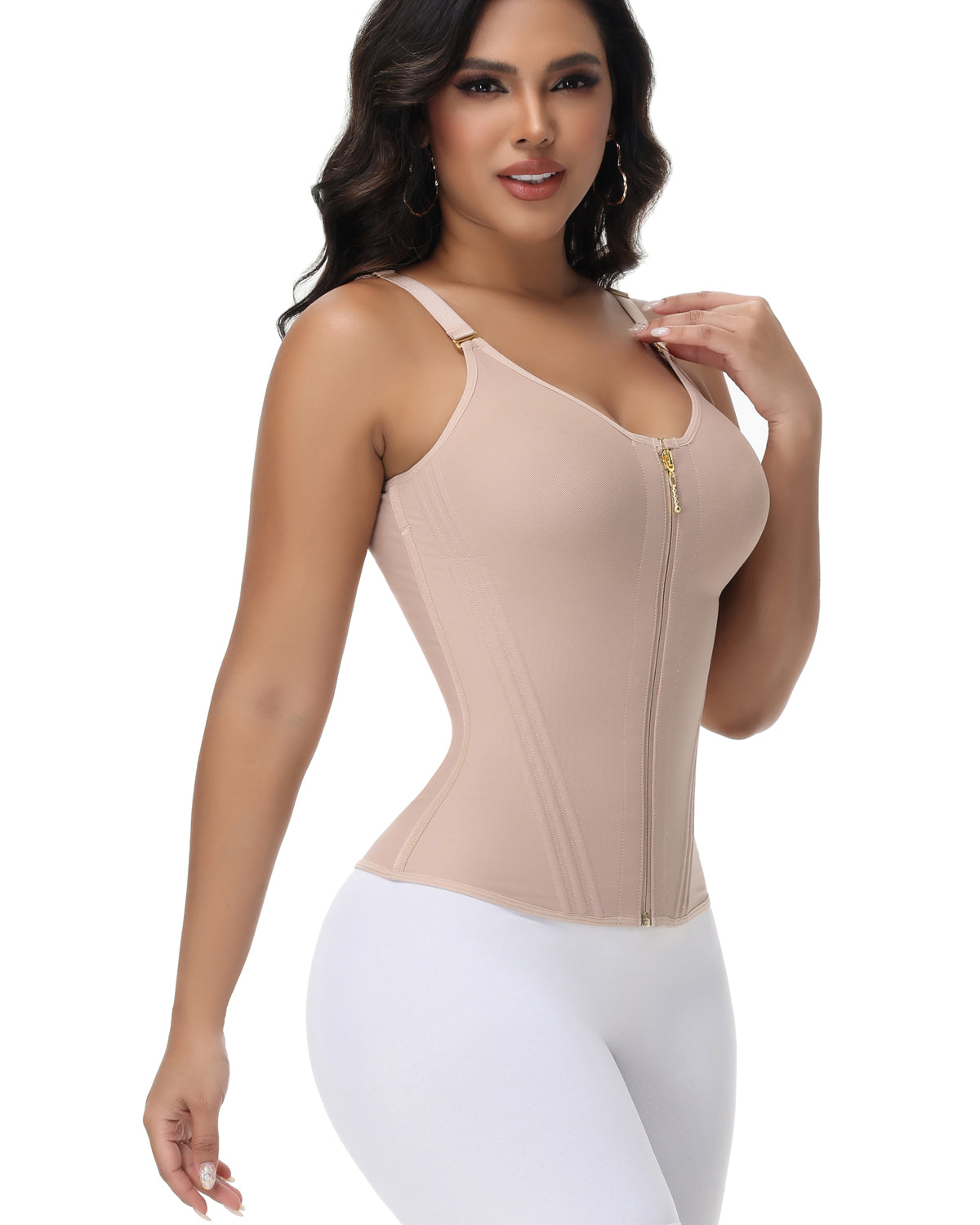 Shapshe® Fajas Colombianas Oblique Steel Bone Waist Trainer
