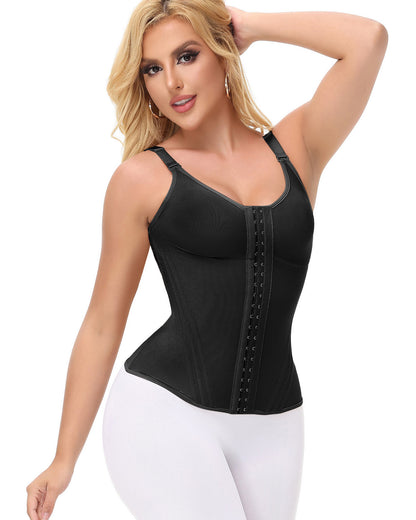 Shapshe® Faja Shaper Mesh Waist Trainer Vest with Nippel Covers