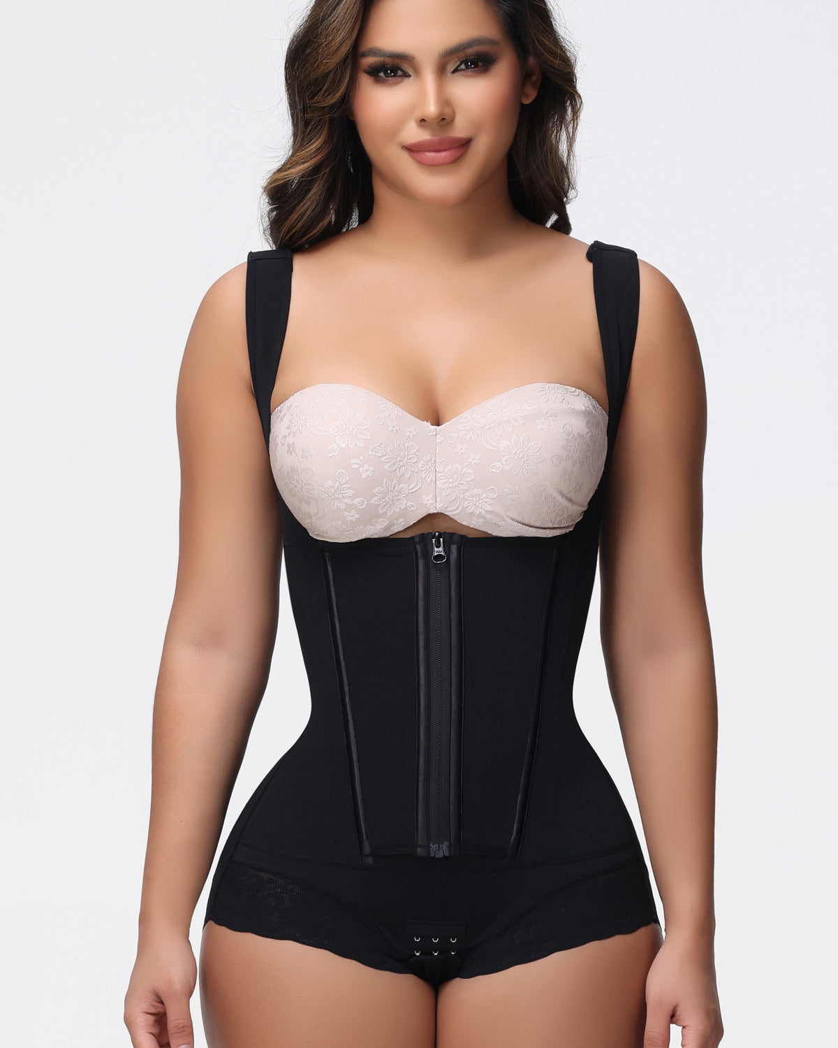 Shapshe® Double Compression Open Bust Tummy Control Shapewear