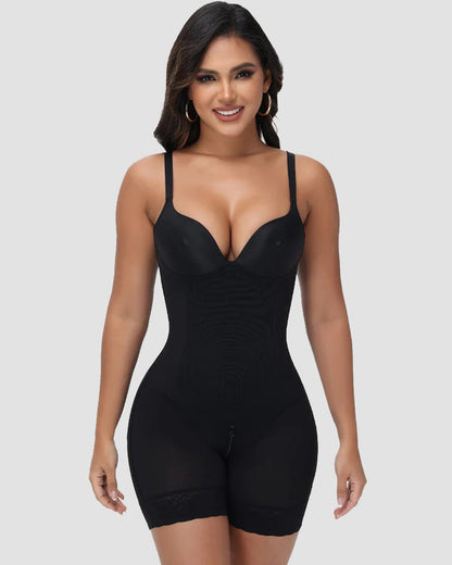 Shapshe® Sexy Nipple Bra Tummy Control Shapwear Bodysuit
