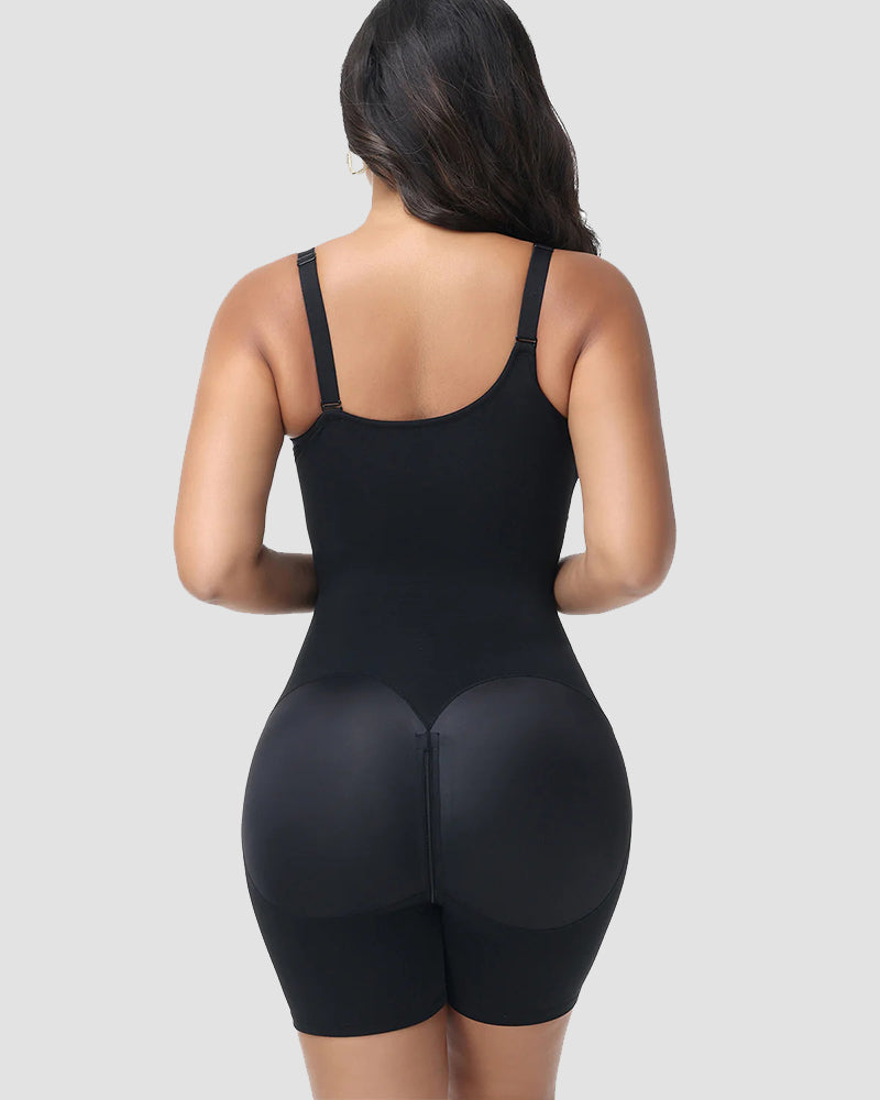 Shapshe® Lace Patchwork Shapewear With Movable Straps