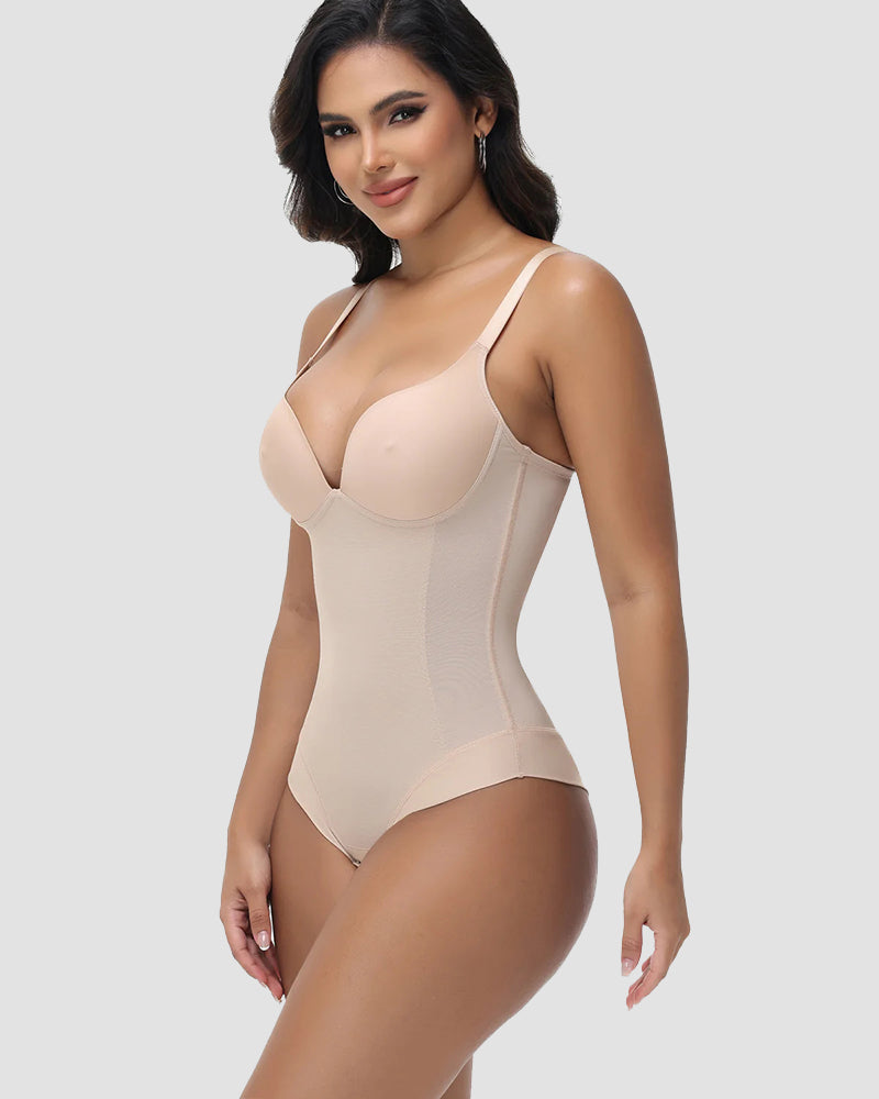 Shapshe® Shapewear Nippel Bra Tummy Control Bodysuit