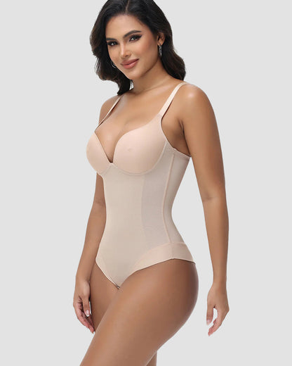 Shapshe® Shapewear Nippel Bra Tummy Control Bodysuit