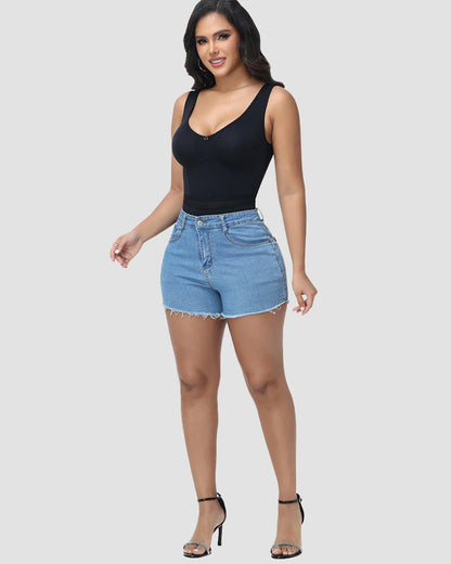 Shapshe® Lace Slimming Tummy Control Shapewear Bodysuit