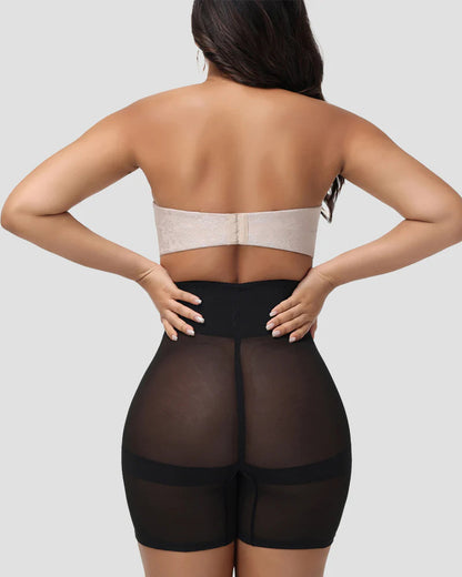 Shapshe® Mesh High Waist Tummy Control Shaping Shorts