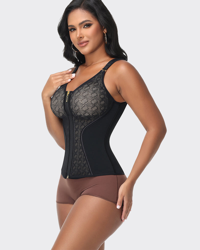 Women Body Waist Trainer Tummy Control Full Bust Faja