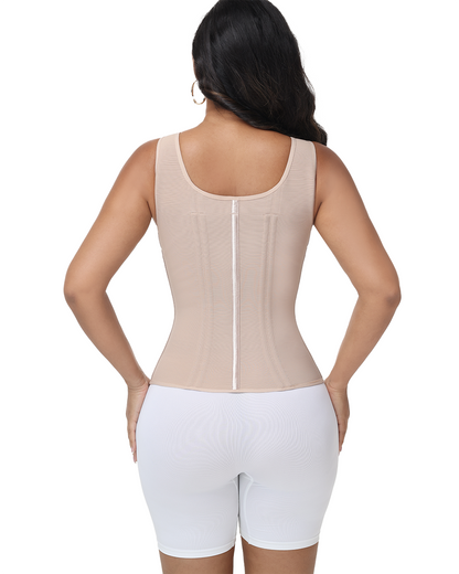 Shapshe® Tummy Control Waist Trainer Vest with Padded Bra