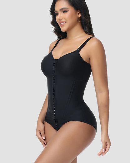 Shapshe® Fajas Colombianas Hooks Tummy Control Body Shaper