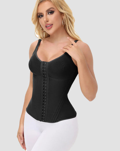Shapshe® Faja Shaper Mesh Waist Trainer Vest with Nippel Covers