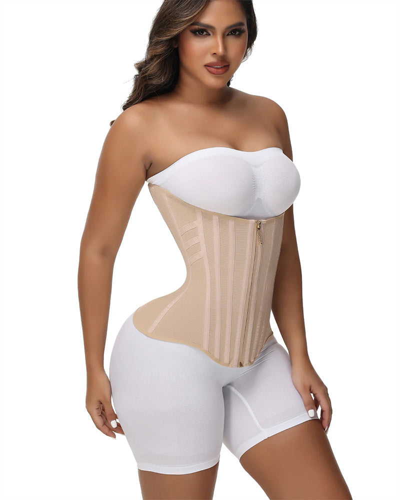 Shapshe® High Compression Curved Boned Waist Trainer