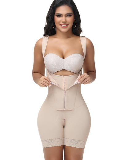 Shapshe® Fajas Colombianas Open Bust Waist Trainer Body Shaper