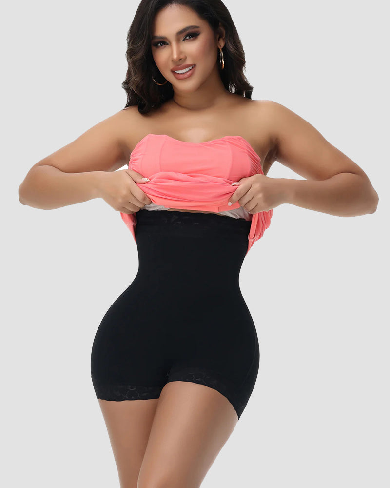 Shapshe® High Waist Shaping Shorts with Detachable Strap