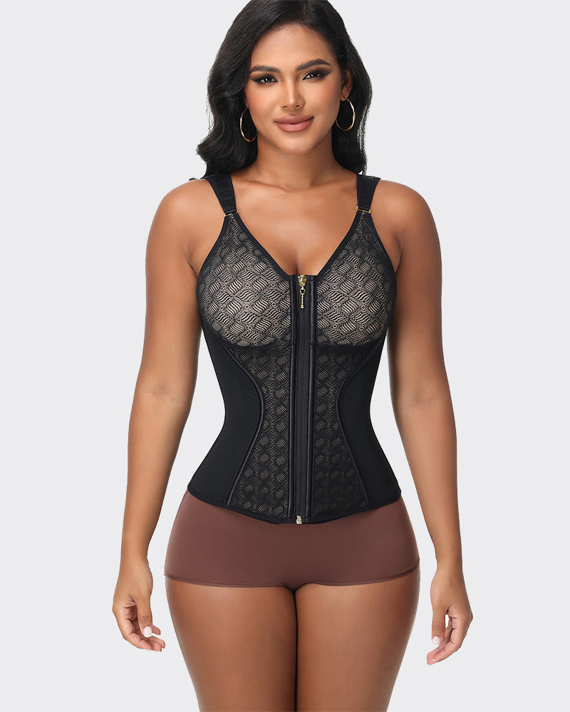 Women Body Waist Trainer Tummy Control Full Bust Faja