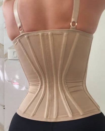 Shapshe® Fajas Colombianas Underwire Waist Trainer with Padded Bra