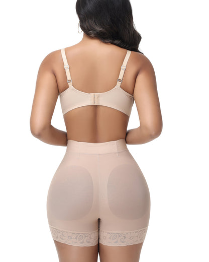 Shapshe® High Waisted Cross Design Butt Lifter Shaping Shorts