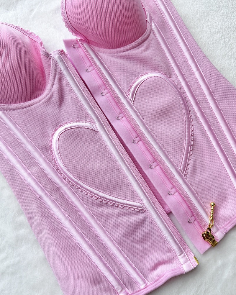 Shapshe® Love Pattern Waist Trainer with Built-in Bra