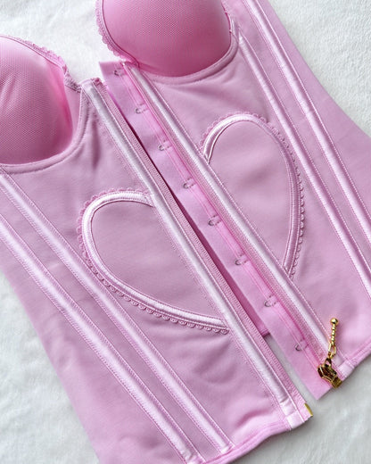 Shapshe® Love Pattern Waist Trainer with Built-in Bra