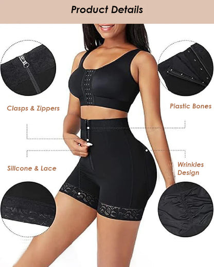 Shapshe® High Compression Tummy Control Butt Lifter Fajas Shorts