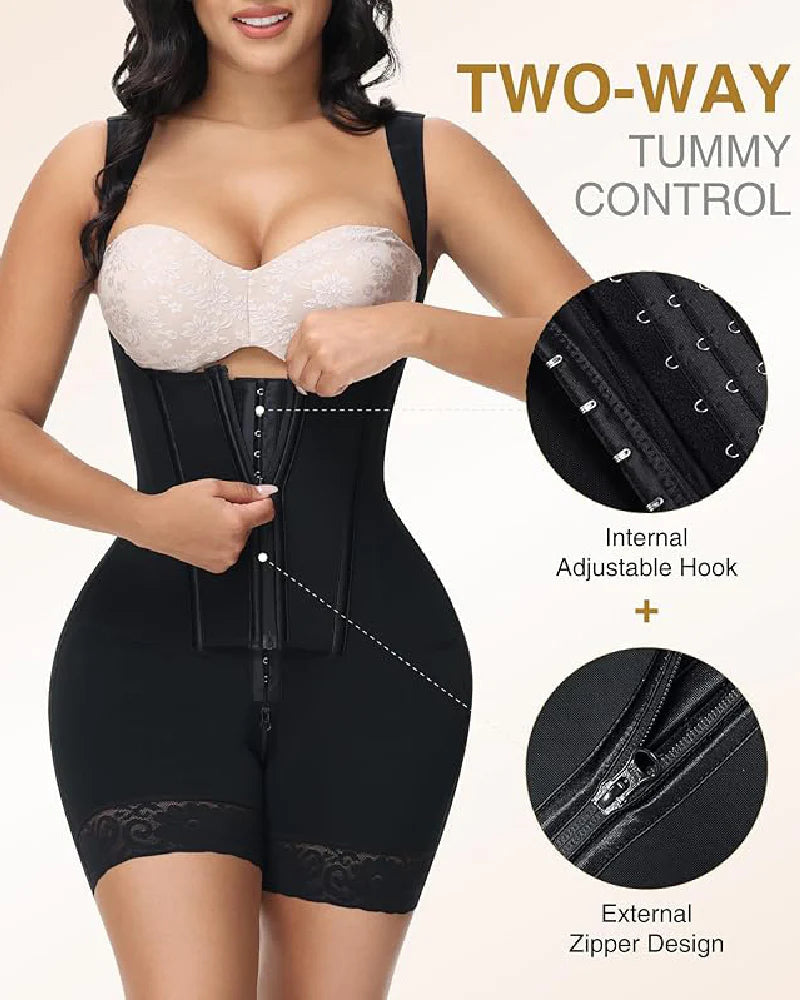 Shapshe® Double Layer High Compression Open Bust Shapewear