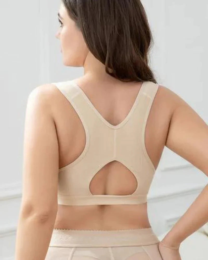 Shapshe® Front Closure Wirefree Support Sports Bra