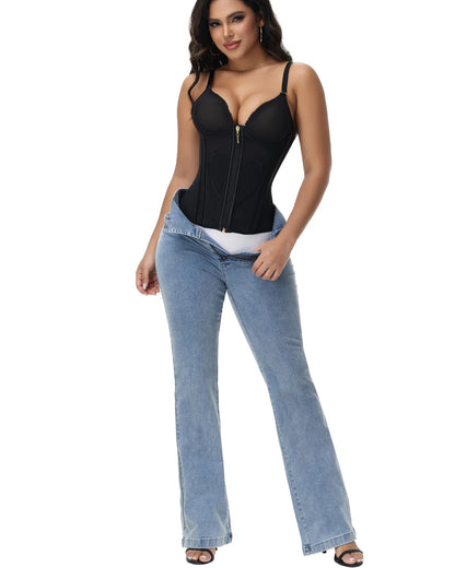 Shapshe® Love Pattern Waist Trainer with Built-in Bra
