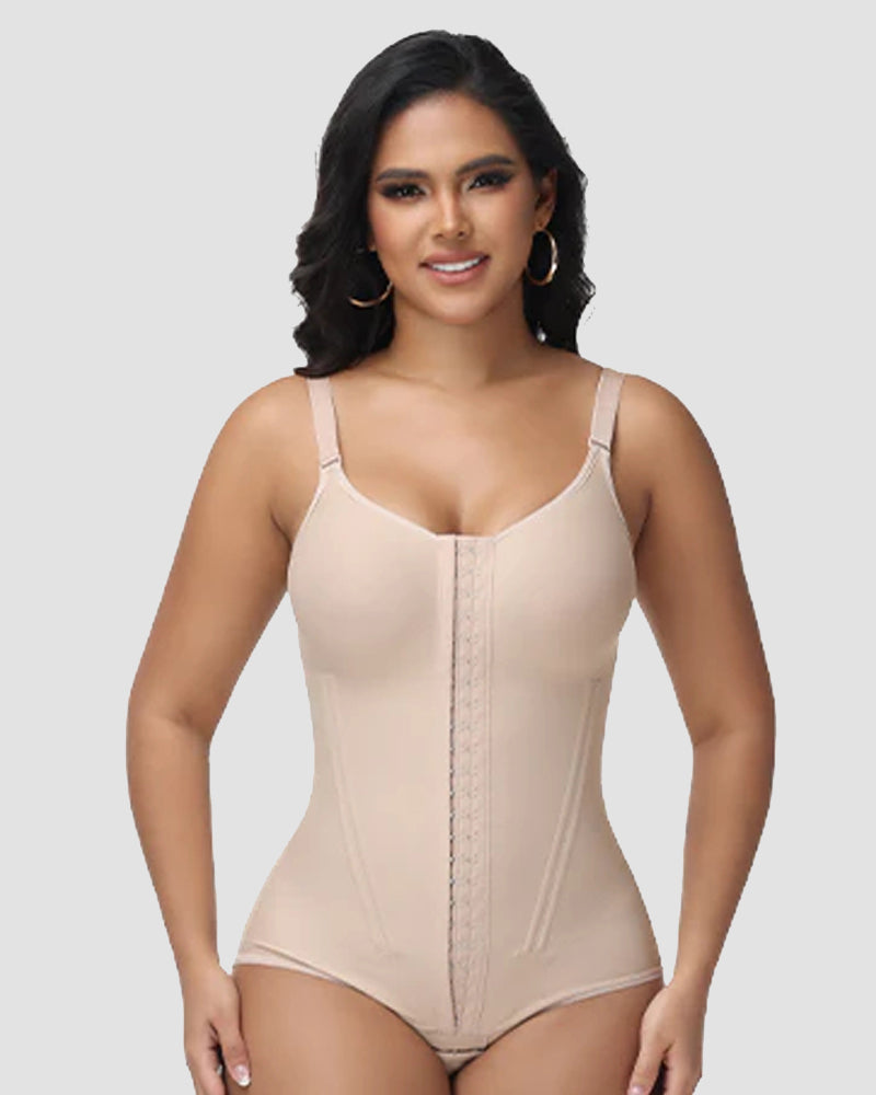 Shapshe® Fajas Colombianas Hooks Tummy Control Body Shaper