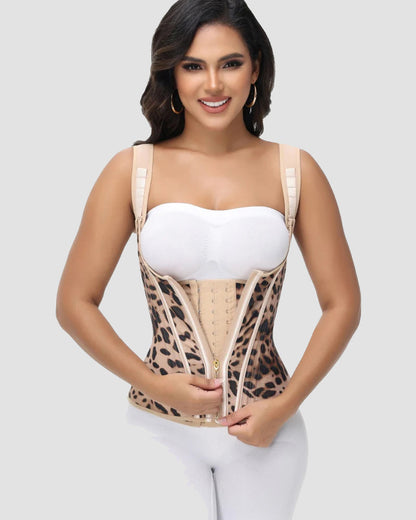 Shapshe® Open Bust Steel Bones Tummy Control Waist Trainer Vest