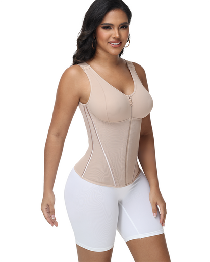 Shapshe® Tummy Control Waist Trainer Vest with Padded Bra