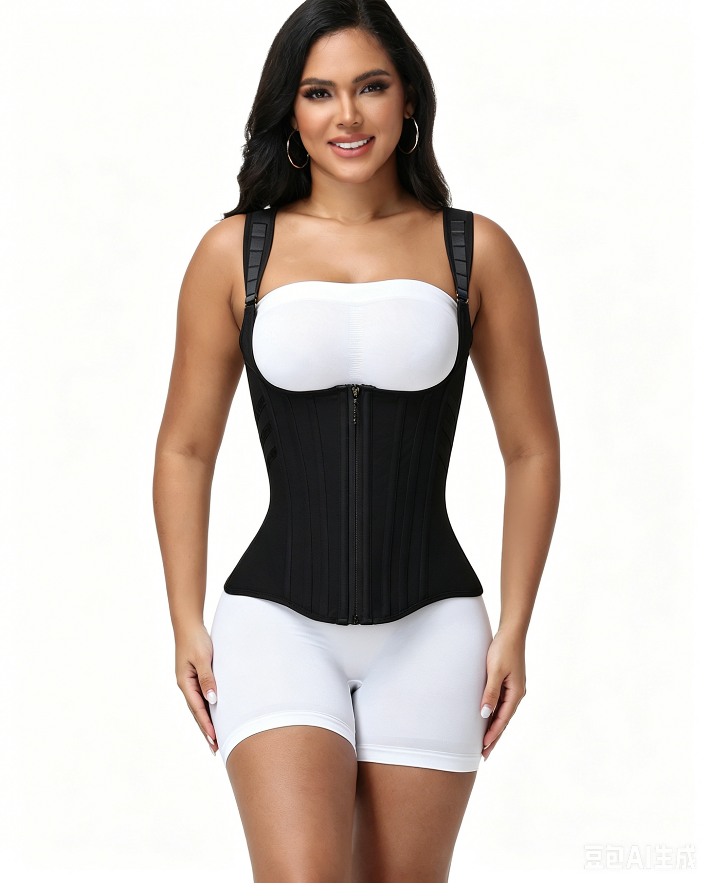 Shapshe® Double Layer Compression Curved Boned Waist Trainer
