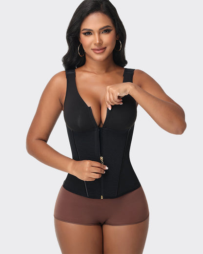 Women's Faja Full Bust Shaper Shapewear Body Shaper Waist  Trainer