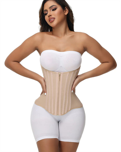 Shapshe® High Compression Curved Boned Waist Trainer