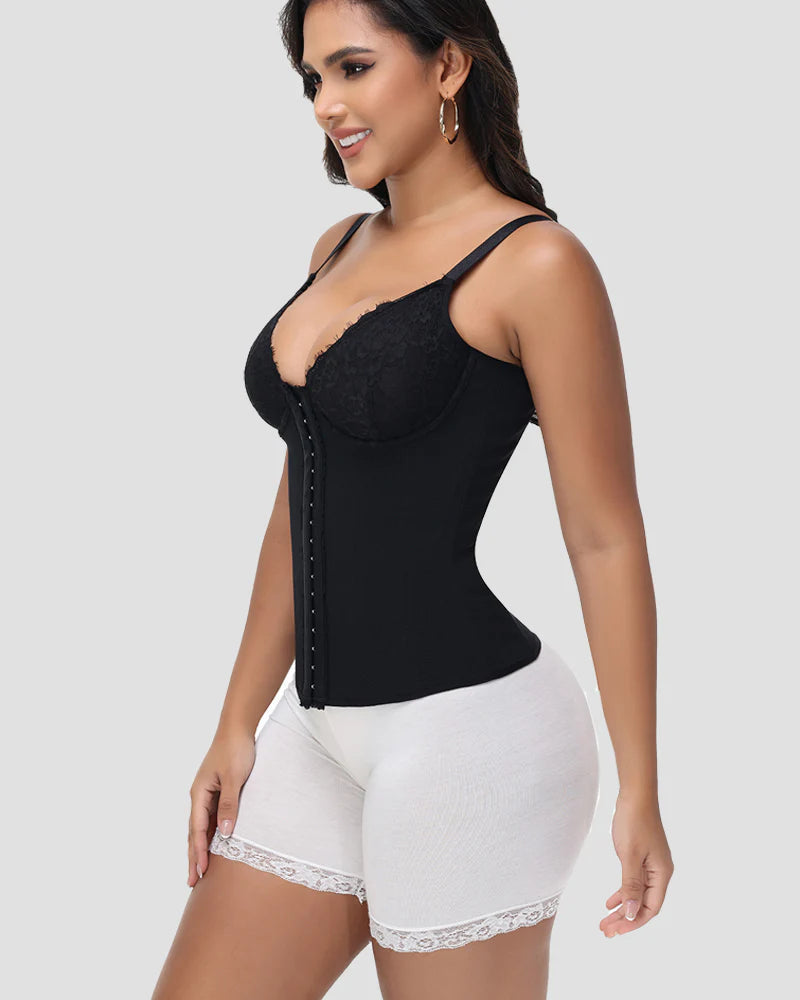 Shapshe® Sexy V Neck Lace Shapewear Vest Waist Trainer