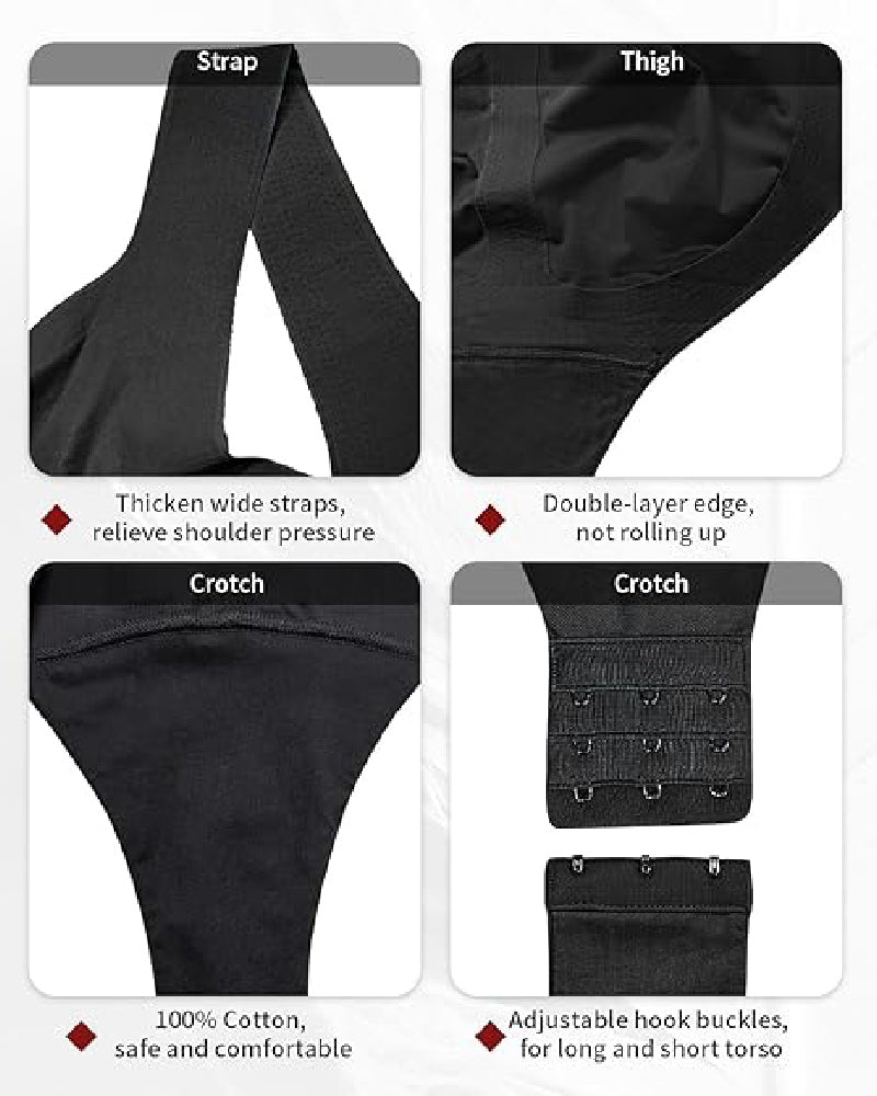 Shapshe® Seamless Ice Silk Tummy Control Bodysuit Bodyshaper