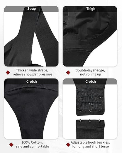 Shapshe® Seamless Ice Silk Tummy Control Bodysuit Bodyshaper