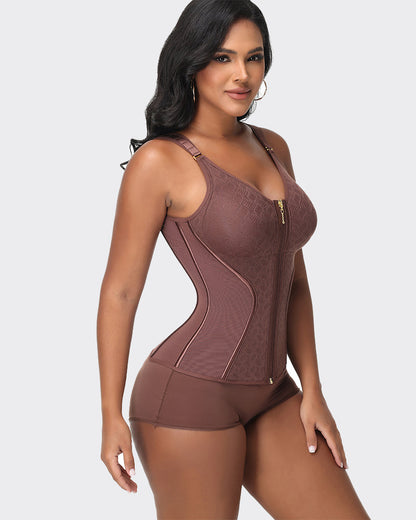 Women Body Waist Trainer Tummy Control Full Bust Faja