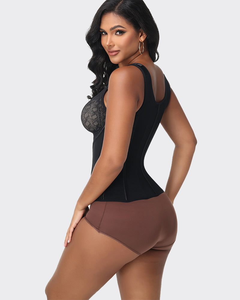 Women Body Waist Trainer Tummy Control Full Bust Faja
