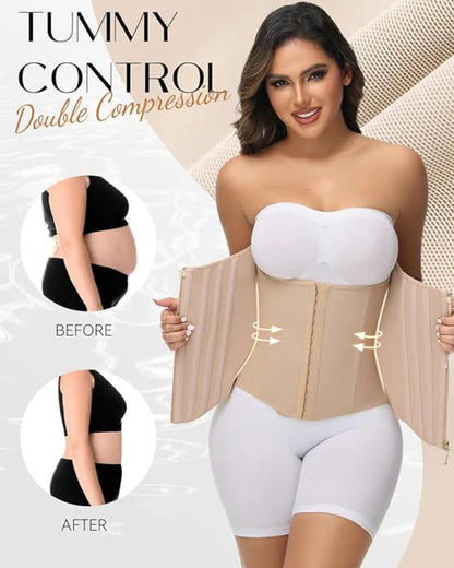 Shapshe® High Compression Curved Boned Waist Trainer