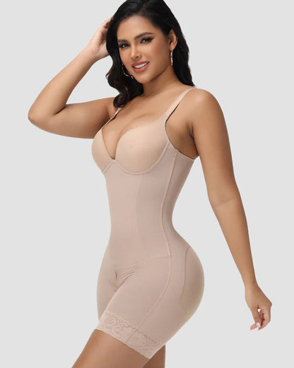 Shapshe® Sexy Nipple Bra Tummy Control Shapwear Bodysuit