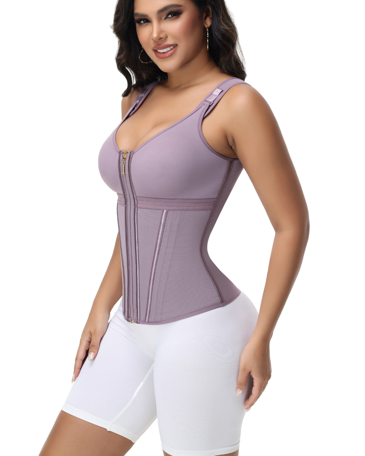 Shapshe® Fajas Colombianas Waist Trainer with Built-in Bra