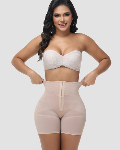 Shapshe® Mesh High Waist Tummy Control Shaping Shorts