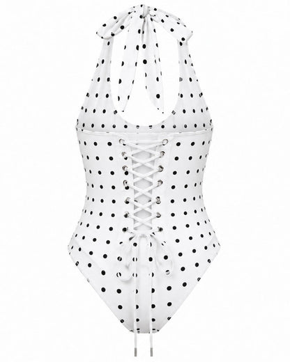 Hourglass Corset Body Shaper Waist Cincher Swimsuit Two-Piece Set
