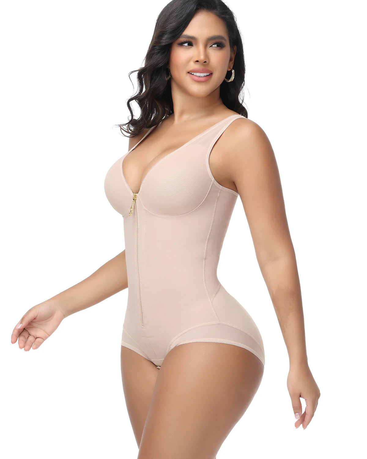 Shapshe® Curve-Sculpting Full Bust Shapewear Bodysuit